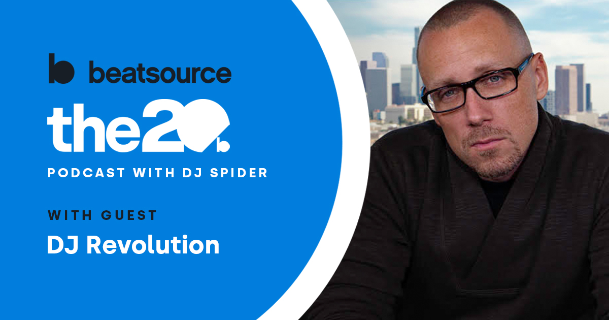 DJ Revolution Talks All Things Twitch, Being a DJ Instructor on 'The 20 Podcast'