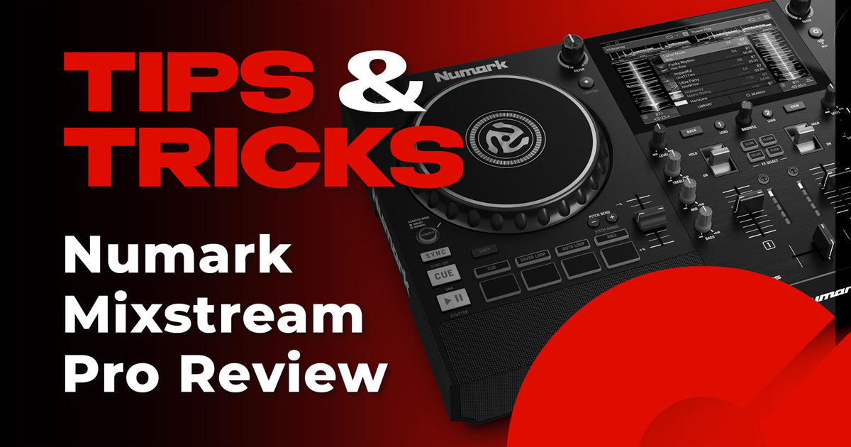 Numark Releases Mixstream Pro Standalone DJ Controller With Beatsource Support