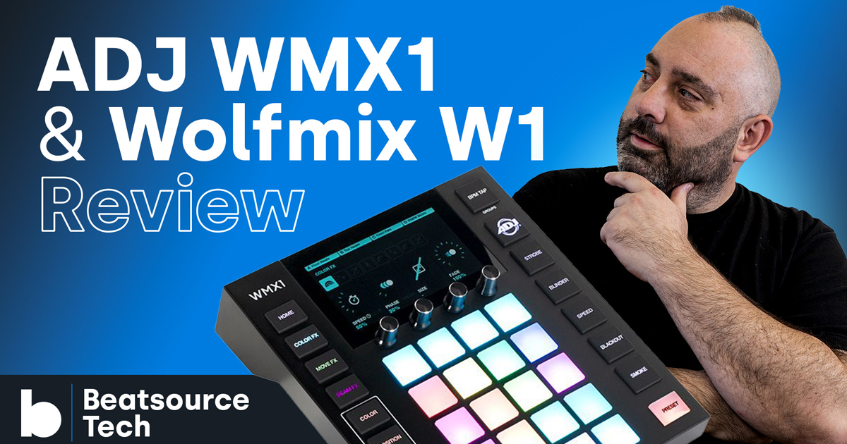 Mojaxx Reviews Wolfmix W1 and ADJ WMX1 Light Controllers
