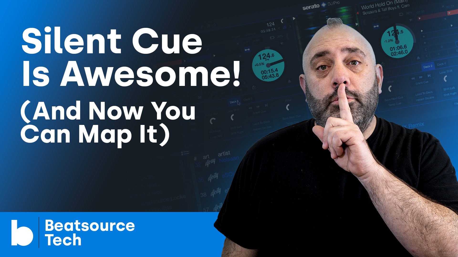 How to Map Serato DJ's Silent Cue: Beatsource Tech