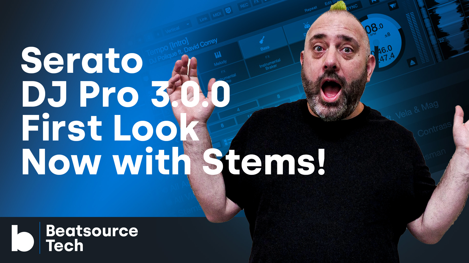 Serato Announces Serato DJ Pro 3.0.0 With Stems: Beatsource Tech￼