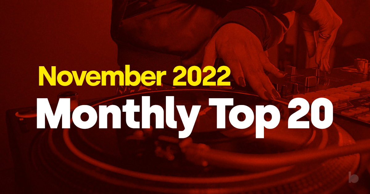 The Most Played Tracks of November 2022
