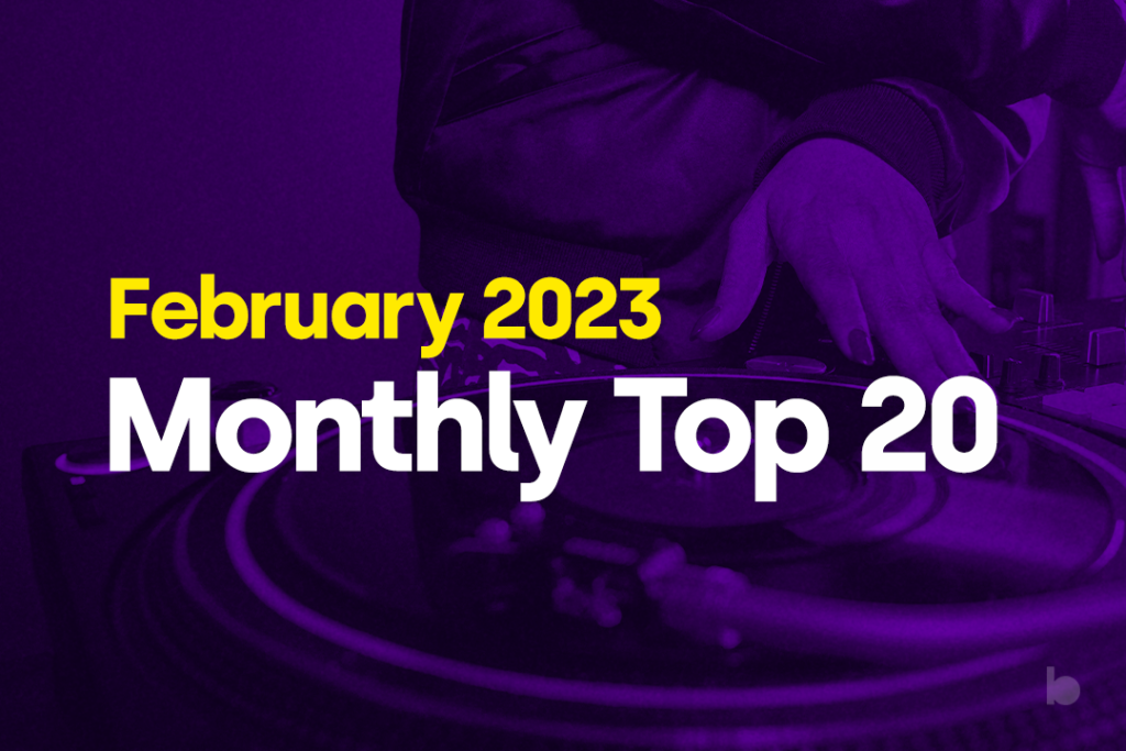 February Top 20 charts