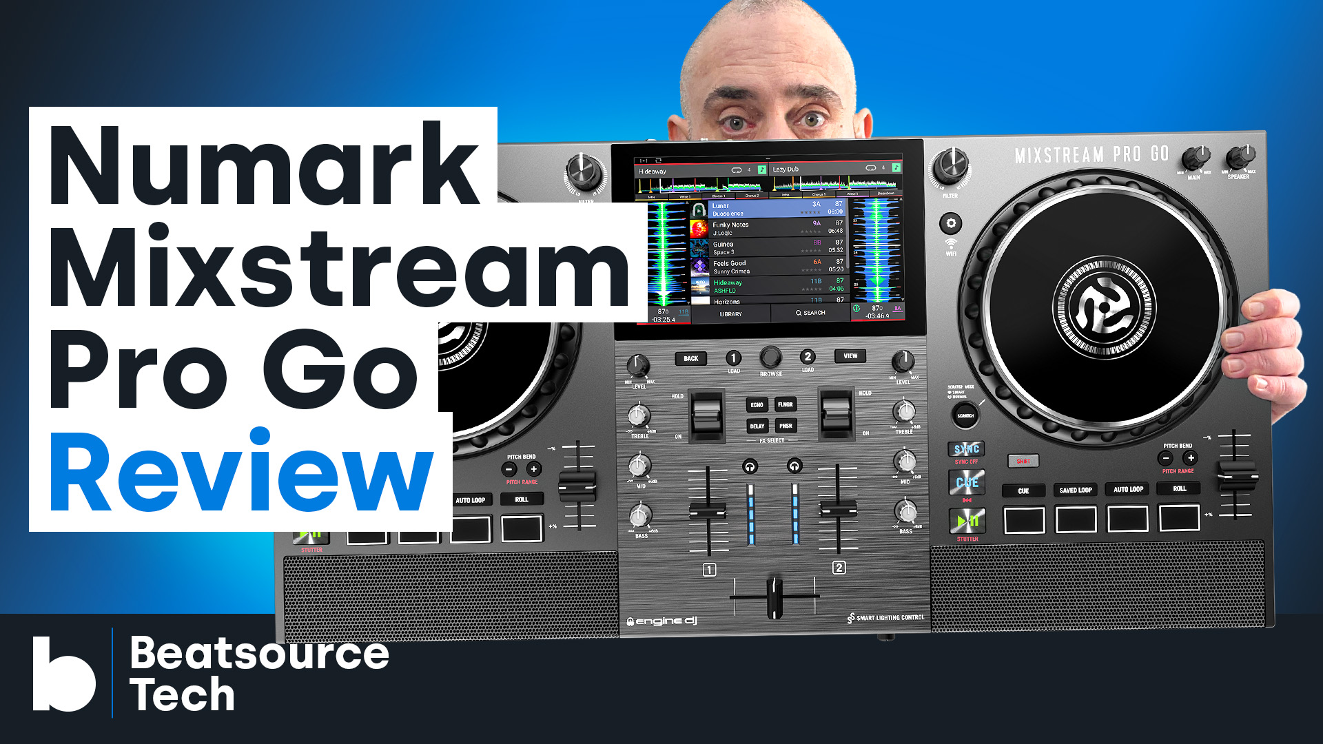Numark Mixstream Pro Go Review: Beatsource Tech