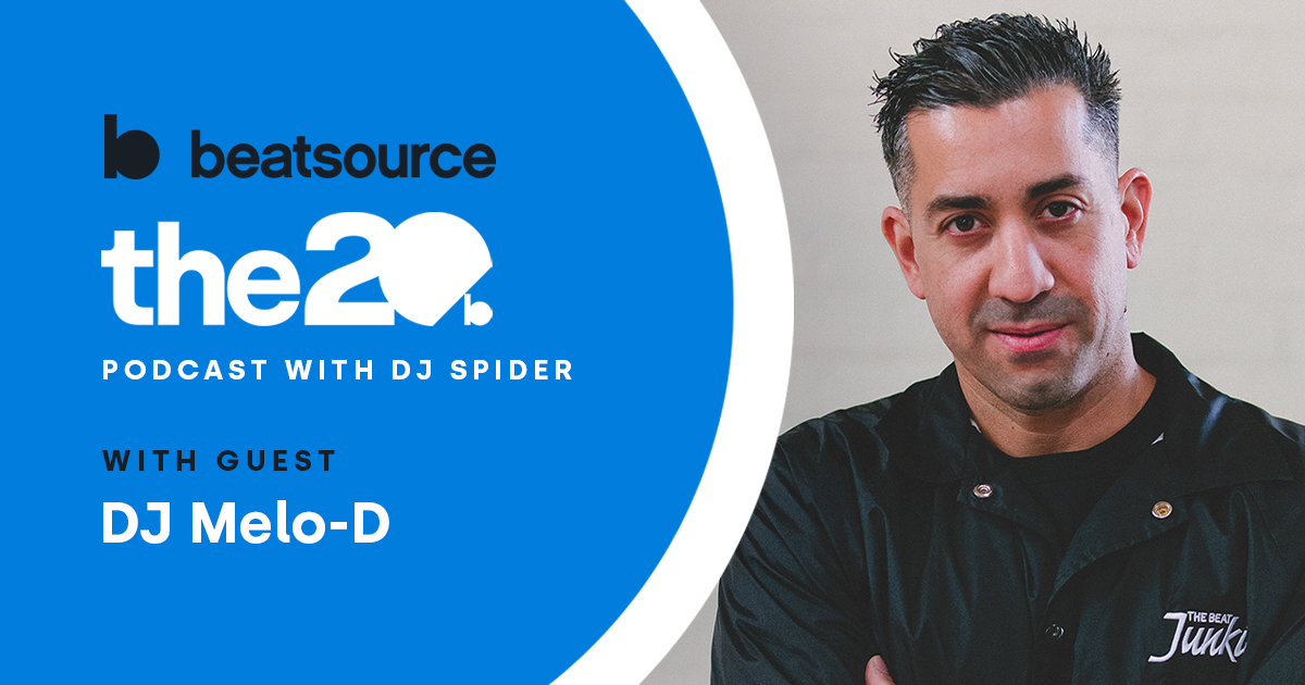 DJ Melo-D Interview on 'The 20 Podcast DJ Spider'