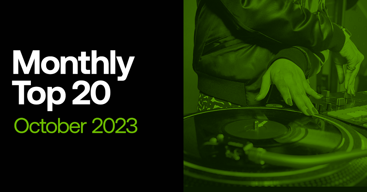 The Most Played Tracks of October 2023