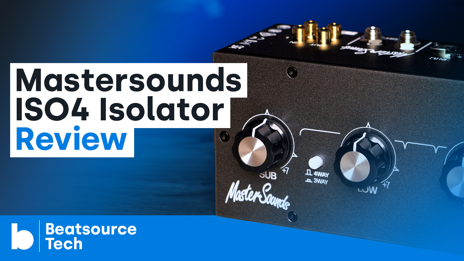 Mastersounds ISO4 Isolator Review: Beatsource Tech