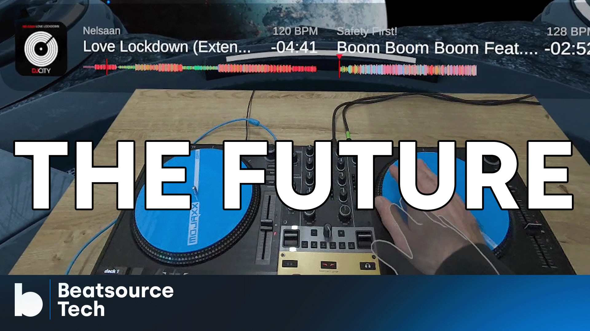 Algoriddim djay For Meta Quest - Welcome To The Future: Beatsource Tech