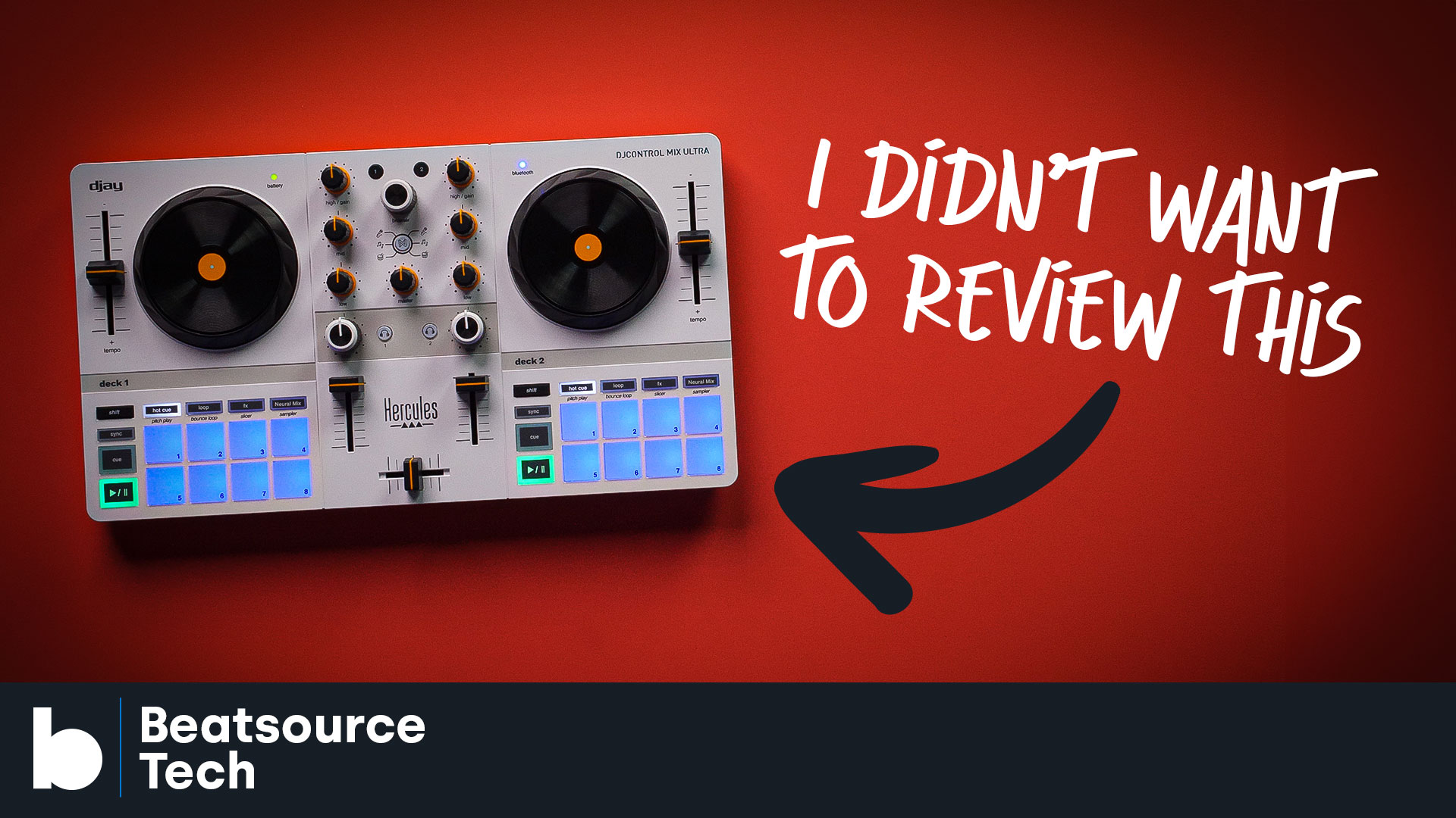 Hercules DJControl Mix Ultra Review - A Step Too Far?: Beatsource Tech