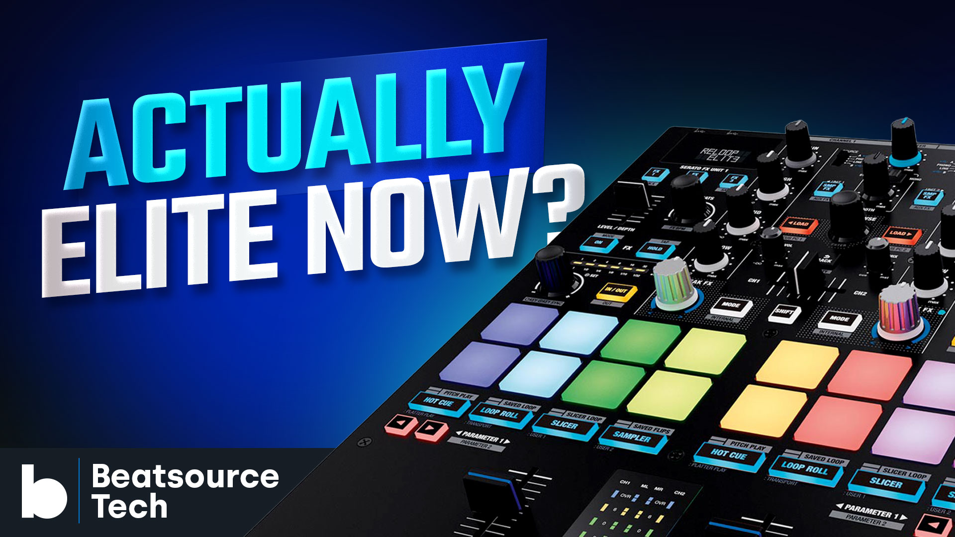 Did A Software Update Make this Reloop Mixer Actually ELITE?: Beatsource Tech