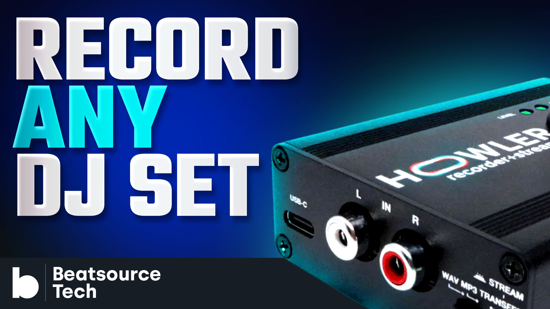 The Best Way To Record Your DJ Sets? Howler Audio Recorder + Streamer Review: Beatsource Tech