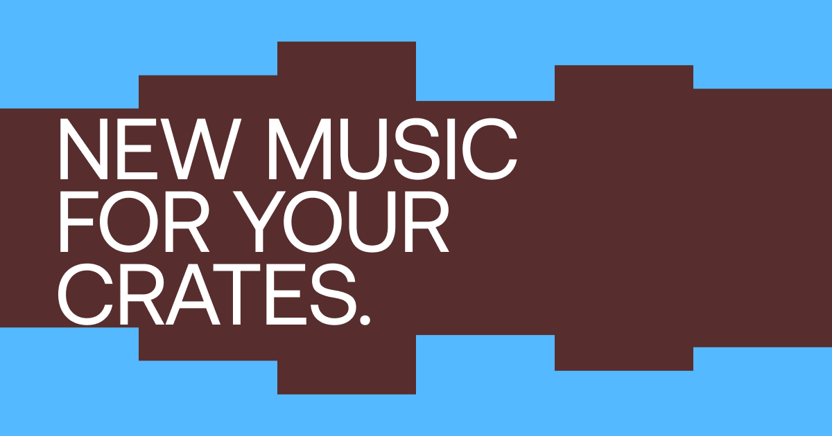 New Tracks, DJ Edits, and Playlists for Week of October 31, 2025